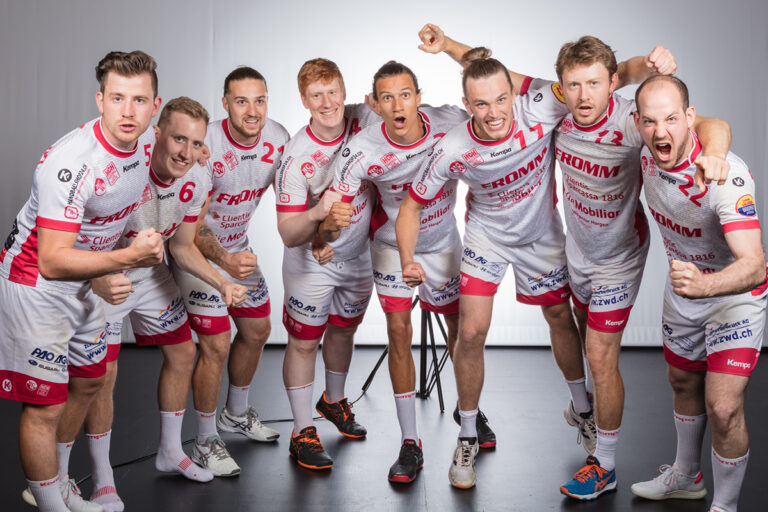 Mannschaftsfoto Handball-Verein-SGHW-NLB