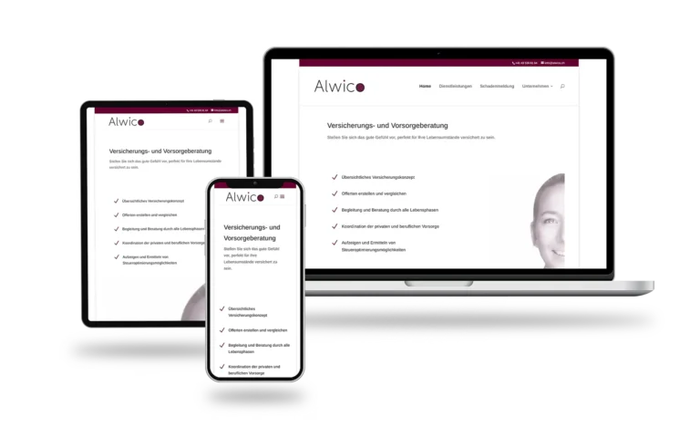 Webseiten erstellen für Alwico