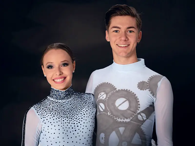 Eistanz-Paar Gina Zehner & Beda-Leon Sieber