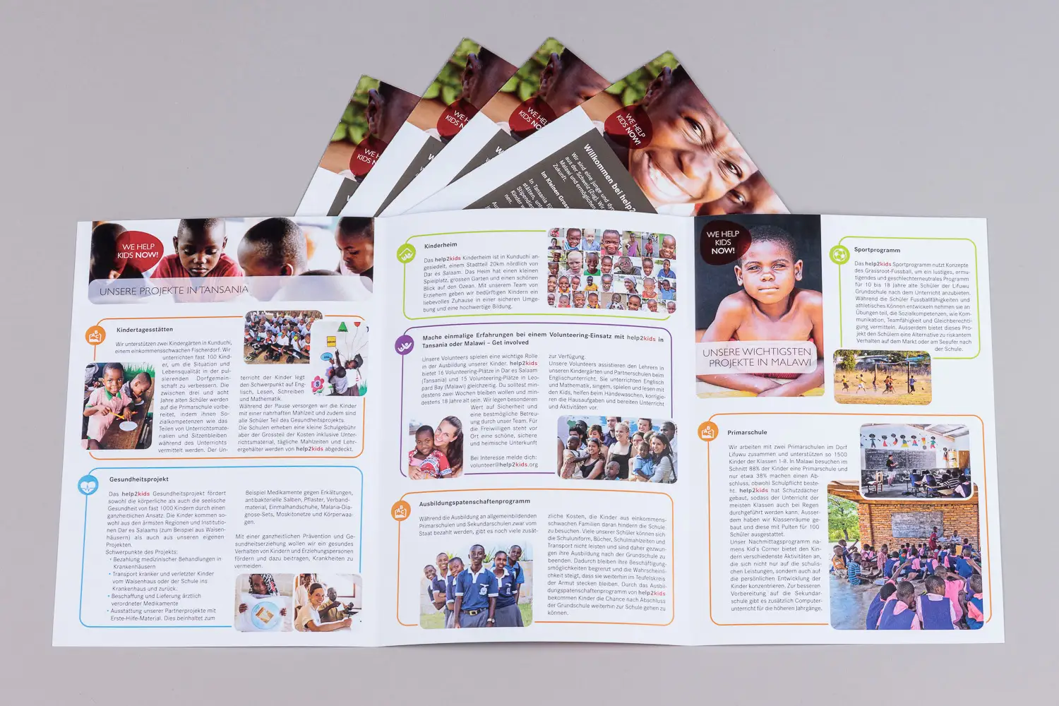 Flyer digitaldruck mit Wickelfalz auch als interaktives PDF