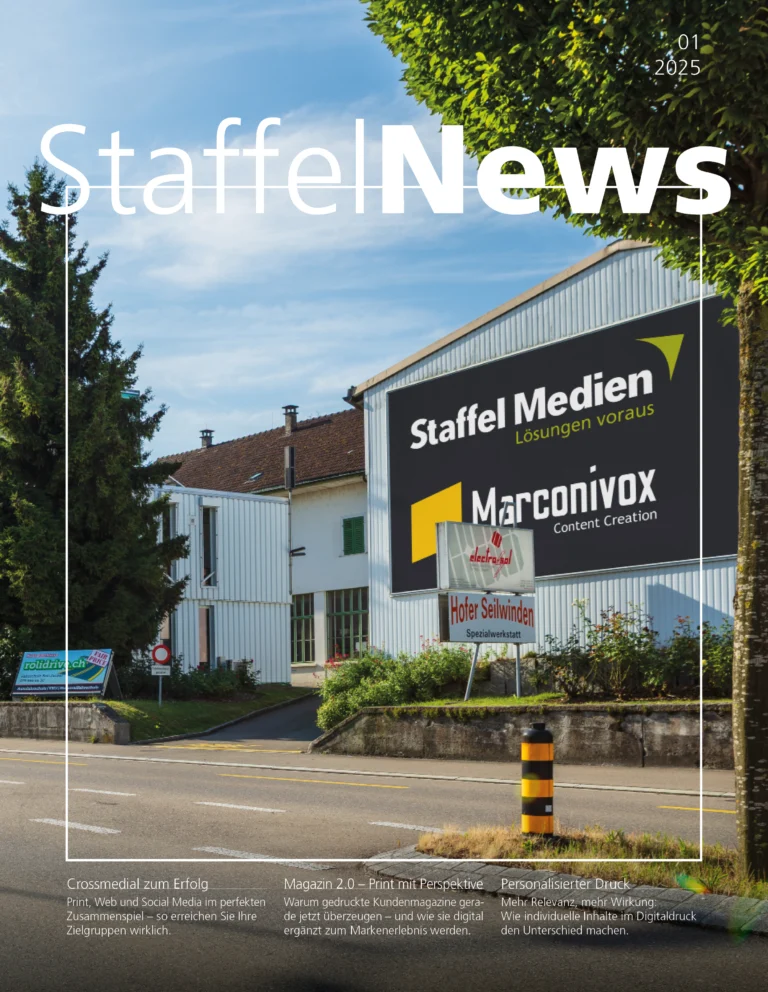 Titelbild der StaffelNews Ausgabe 2025/1